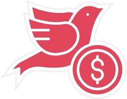 Early Bird Prices Icon Style vector