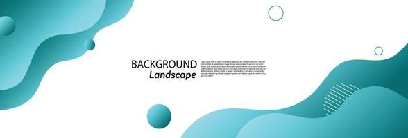 Panoramic abstract background with  cut out paper layers composition. fluid 3d in popup shape illustration for poster layout, banner, and copy space. vector