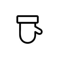 vector de icono de cerveza de invierno. ilustración de símbolo de contorno aislado