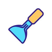 device spatula icon vector outline illustration