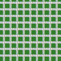 Cuadrado verde transparente y patrón de navidad de puntos multicolores, ilustración vectorial vector