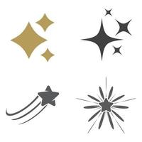 Star icon Template vector illustration design