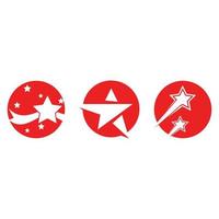 Star icon Template vector illustration design