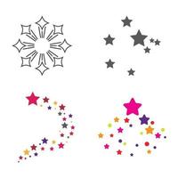 Star icon Template vector illustration design