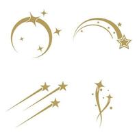 Star icon Template vector illustration design