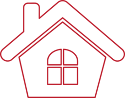 Home icon real estate sign design png