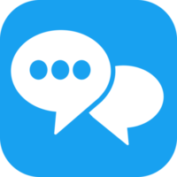 speech bubbles icon symbol sign png