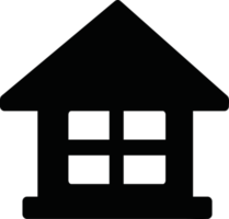 signo de símbolo de icono de casa y hogar png