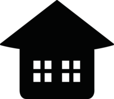 huis en huis pictogram symbool teken png