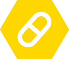 Simple Pill icon sign design png