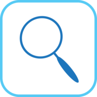 Search icon sign symbol design png