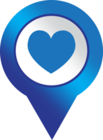 Location pin icon sign symbol design png