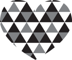 abstract hart pictogram teken symbool ontwerp png