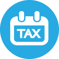 Tax icon sign symbol design png