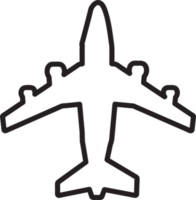 avion icône signe symbole conception