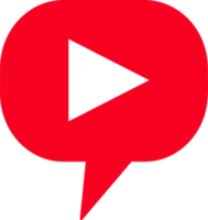 Schaltfläche Video-Player-Symbol-Zeichen-Design png