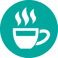 Coffee icon sign symbol design png