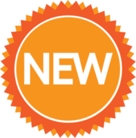 New sign icon button design png