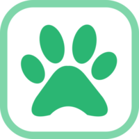 djur tass print ikon tecken design png