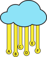 zakelijke gegevens grafiek pictogram teken symbool ontwerp png