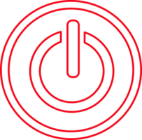 Power icon sign symbol design png