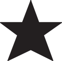 Star icon sign symbol design png