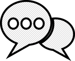 tekstballon pictogram teken symbool ontwerp png