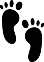 Animal footprint icon sign symbol design png