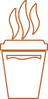 kaffe ikon tecken symbol design png