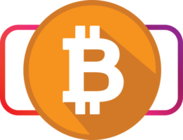 Bitcoin-Symbol-Zeichen-Symbol-Design png