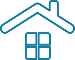 Haussymbol Home-Symbol-Zeichen-Design png