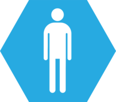 Man icon people sign symbol design png