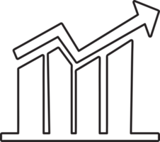 diagram grafiek pictogram teken symbool ontwerp png