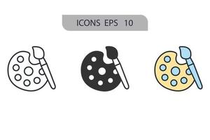 Toy icons  symbol vector elements for infographic web