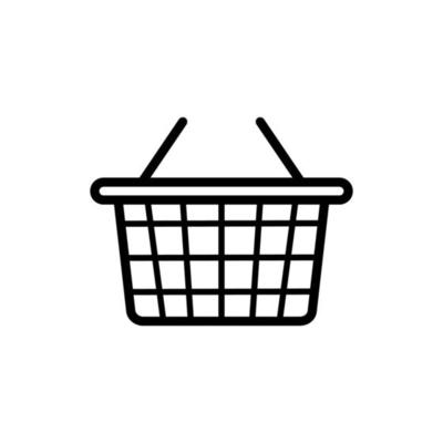 Shopping Basket Market Isolated Icon Flat Design Royalty Free SVG,  Cliparts, Vectors, and Stock Illustration. Image 61125486.