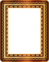 gouden vintage frame png