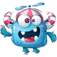 adorable personaje de dibujos animados png