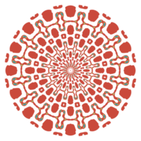 Mandala pattern illustration png