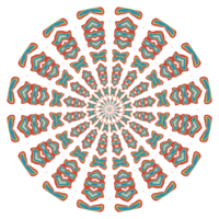 ilustración de patrón de mandala png