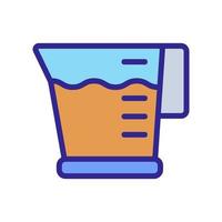 carrot juice icon vector outline illustration