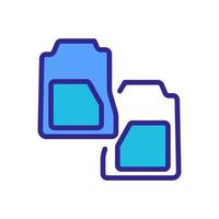 rubber floor mats icon vector outline illustration