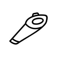 car vacuum cleaner icon vector outline illustration