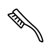 brush for wash car icon vector outline illustration