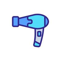 hand dryer icon vector outline illustration