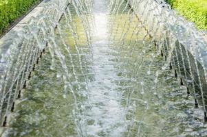 Water in a fountain photo