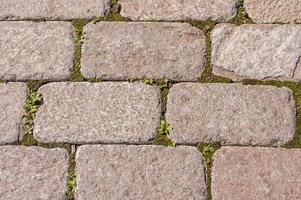 closeup pavement stone background texture photo