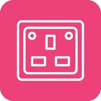 Socket Vector Icon Design Illustration