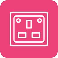 Socket Vector Icon Design Illustration