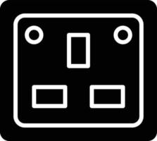 Socket Vector Icon Design Illustration