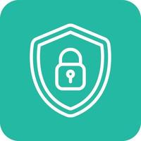 Cyber security Vector Icon Design Illustration